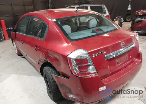 2010 Nissan Sentra 2.0S из США, поврежденный, VIN 3N1AB6APXAL705005